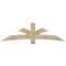 Ekena Millwork Davenport Rough Sawn Timber Gable Bracket, Douglas Fir, 84"W x 24"H x 4"D x 6"F, 7/12 Pitch GBW084X24X0406DAV00RDF - alternate 1
